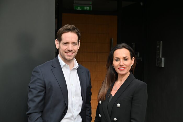 Amanda McAlister and James Corlett